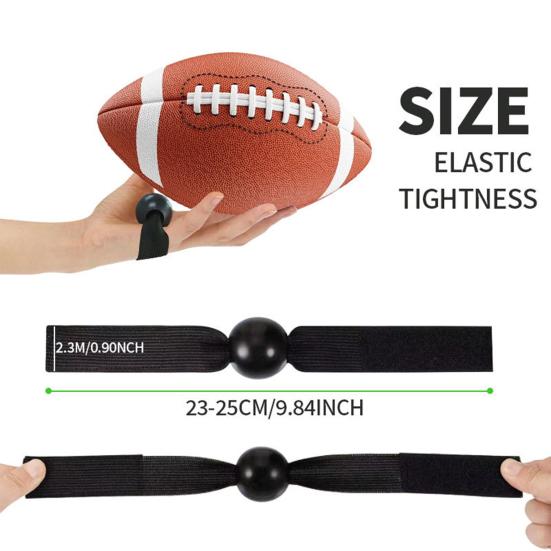 American Football Catching Trainer Band Rugby Catching Receiver Trainers Volleyball Football Receiving Training Hand Strap Beginner Practice