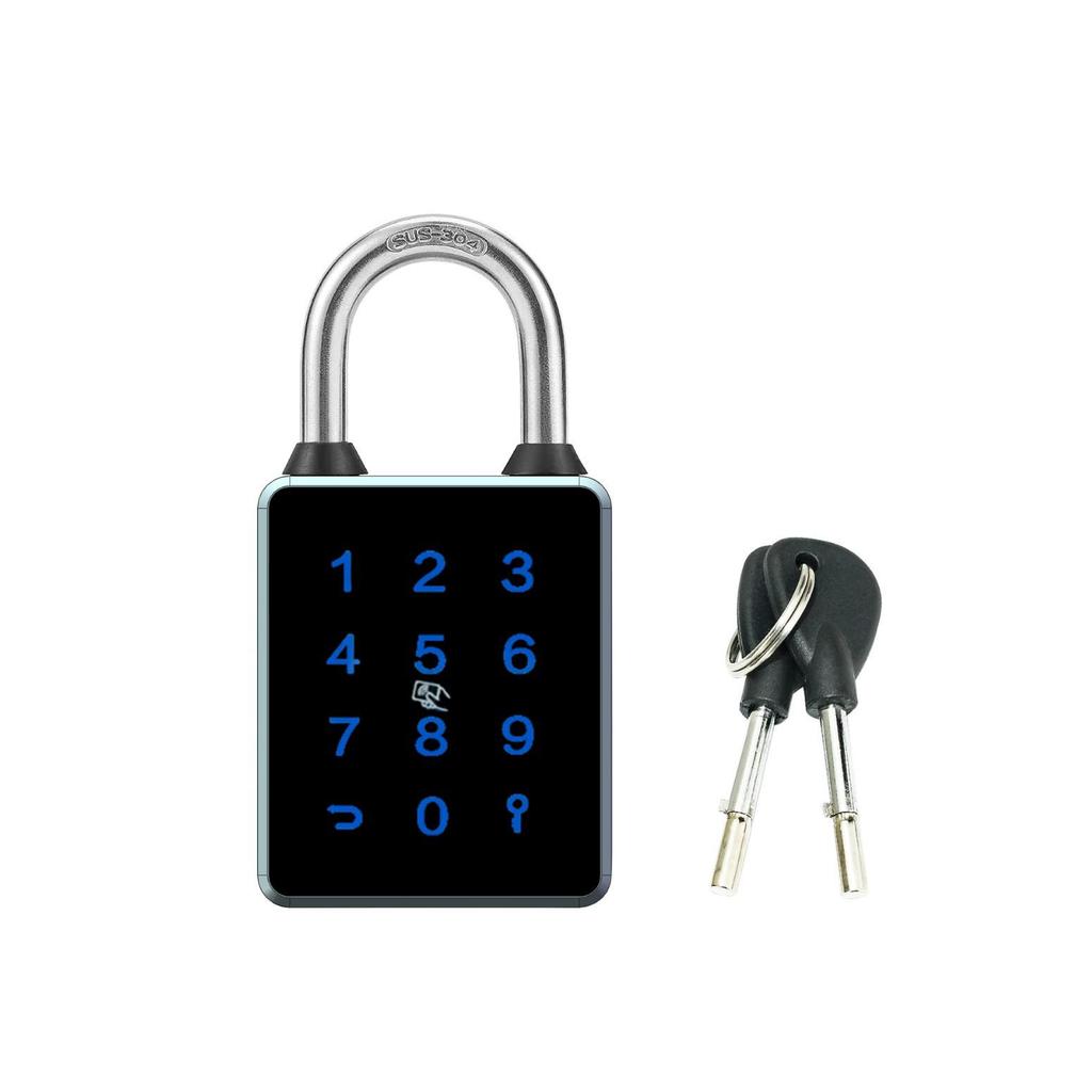 Compact Fingerprint Padlock for Backpacks, Luggage, Dorms, and Cabinets
