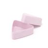 Triangle Rice Ball Case with Integrated Cooling Single Rice Ball Powder X X Mini Lunch GEL-COOL Pack, Holder, Purple, 10.3 9.5 6.6 Cm, Box, One-Touch