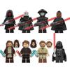 Black Warrior Building Blocks – DIY Dark Warrior Mini Figure, Collectible Character Model Toy for Kids