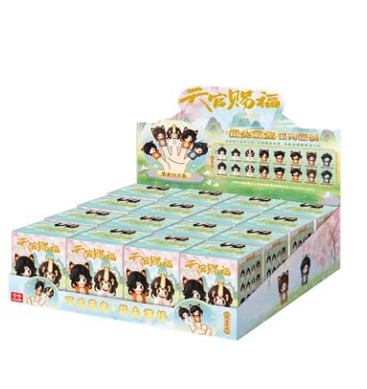 New Heaven Official'S Blessing Animated Fingertip Cute Pet Series Finger Mysterious Blind Box Mini Model Figurine
