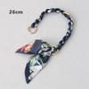 Fashion new celebrity versatile silk scarf portable short URL spring and summer handbag with bag accessories hand carry mobile phone chain