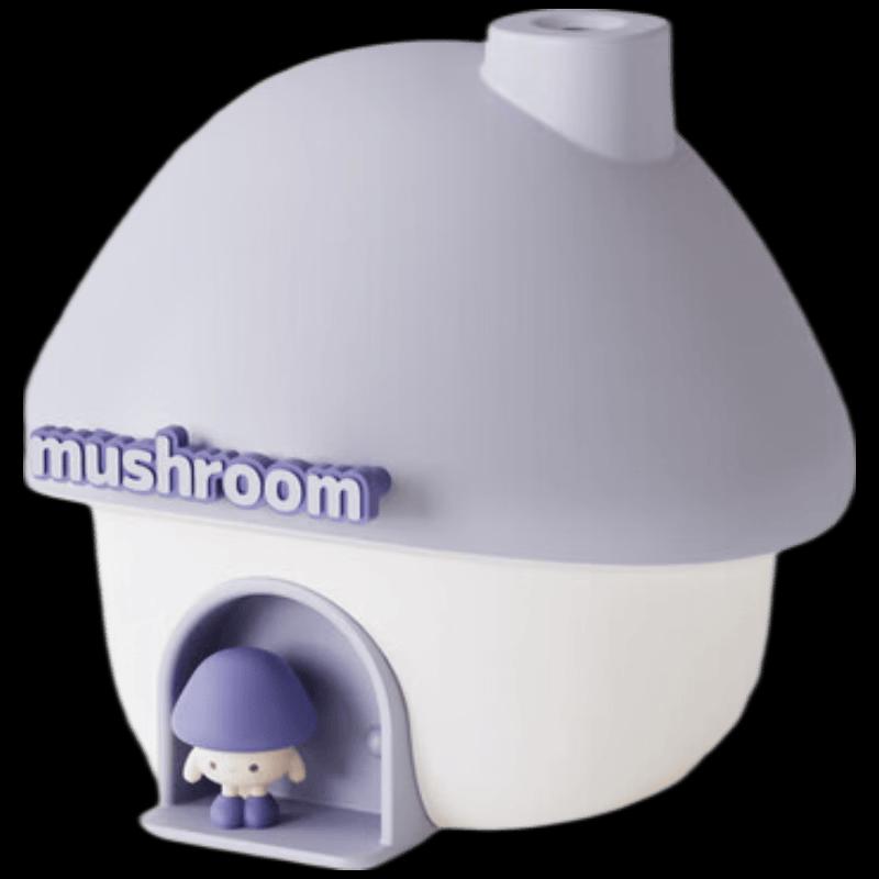 Mushroom House Rechargeable Sunset Lamp Humidifier