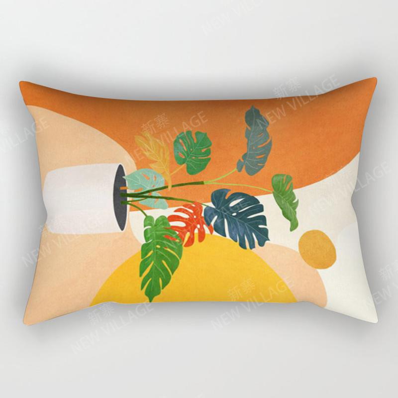 Nordic Fall Home Decor 30*50 Throw Pillow Cover Sofa Modern Abstract Geometric Boho Living Room Cushion Cover 50x70 30x50 40x60