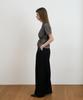 DEHEVE Drape Strap Blouse [Charcoal]
