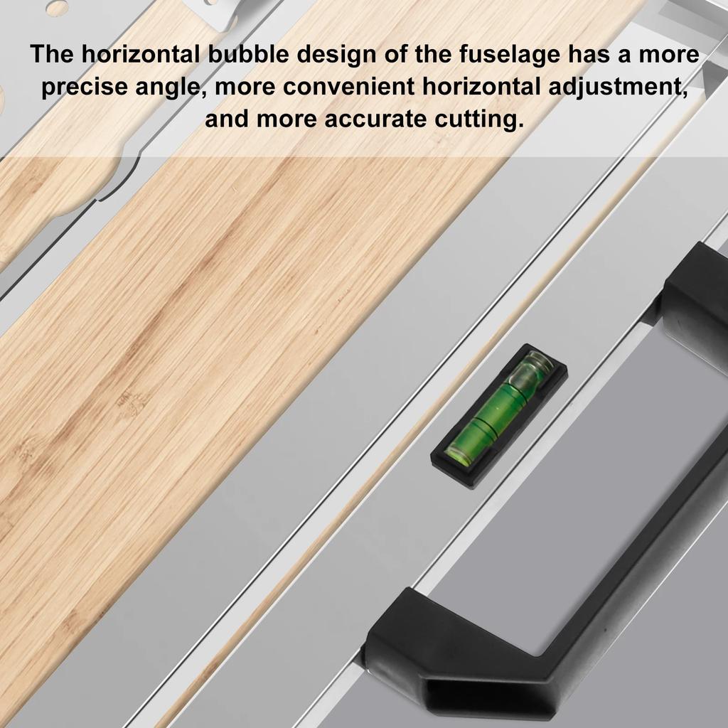 Stainless Steel Edge Guide Positioner for Woodworking Table Saw - Precision Cutting Accessory (Multifunctional Bracket)