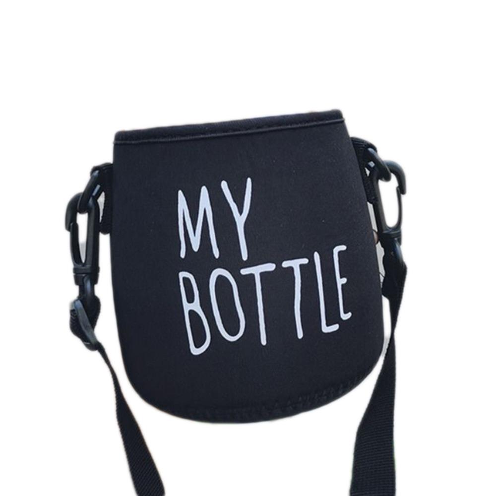 With Strap Vacuum Cup Sleeve Water Bottle Case Cup Sleeve  Outdoor Sport Camping Accessories