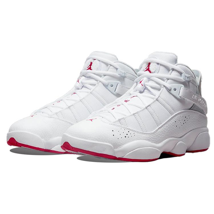 New JORDAN 6 Rings White Hot Pink 322992-116