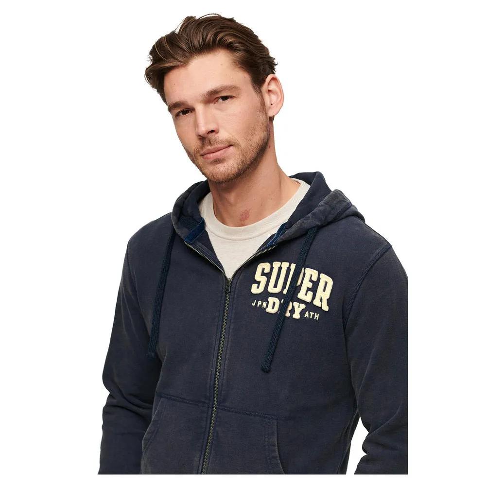 Superdry Vintage Athletic Zip Hoodie