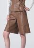 BLUDOT Faux Leather Bermuda Shorts_Cm