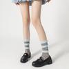 Female Summer Thin Double Layer Pile Pile Pleats Sweet Candy Color In The Tube Socks