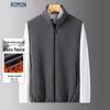 ROMON Men's Nano-Fleece Lined Stand Collar Casual Vest