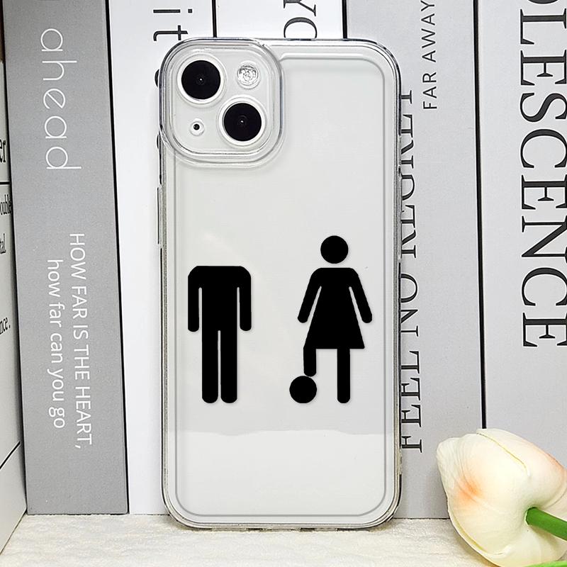 Personalized Creative Pattern Phone Case for IPhone 16 Pro Max 15 14 13 12 11 Mini X XR XSMAX SE2 7 8Plus Transparent Soft Cover