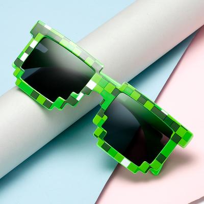 Nauja retro rankinė, gėlių languoti kvadratiniai akiniai nuo saulės, greitai parduodami akiniai nuo saulės, madingi vyriški ir moteriški akiniai