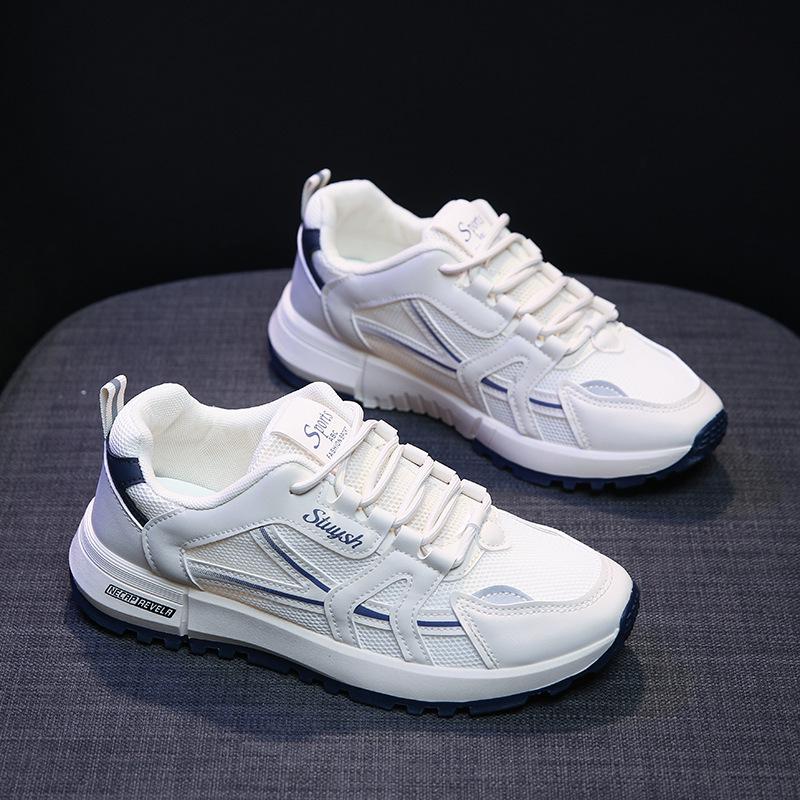Women's Thick-Soled Cortez Shoes: Breathable, Lightweight, Comfortable, Versatile Low-Top Sneakers for Students