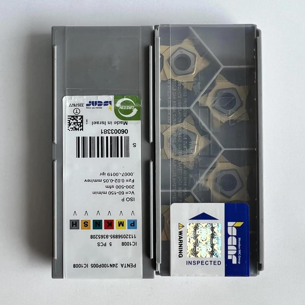 ISCAR / PENTA24N100P005 IC1008 /Industrial Indexable Carbide Inserts 5 PCS