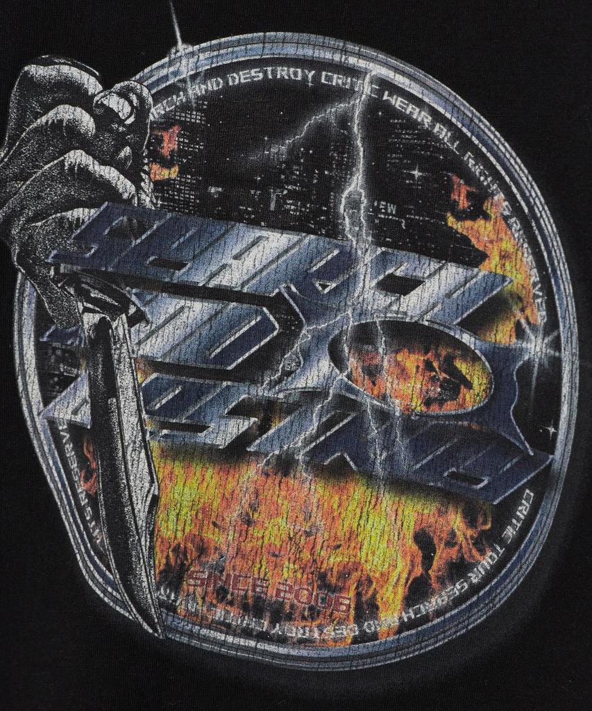 CRITIC Burning Blade T-Shirts Black