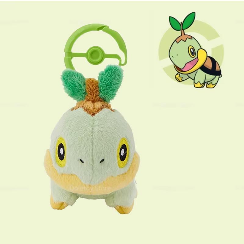 Original Pokemon Plush Key Ring Pikachu Sylveon Eevee Charmander Squirtle Quaxly Pok Sphere Buckle Animation Merchandise Presents
