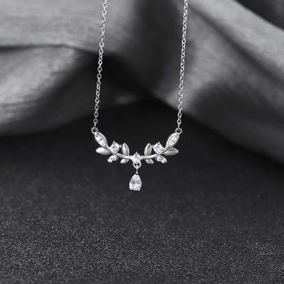 Wheat Ear Laurel Muse Necklace Female Ins Niche Premium Sense Summer New Clavicle Chain Girlfriend