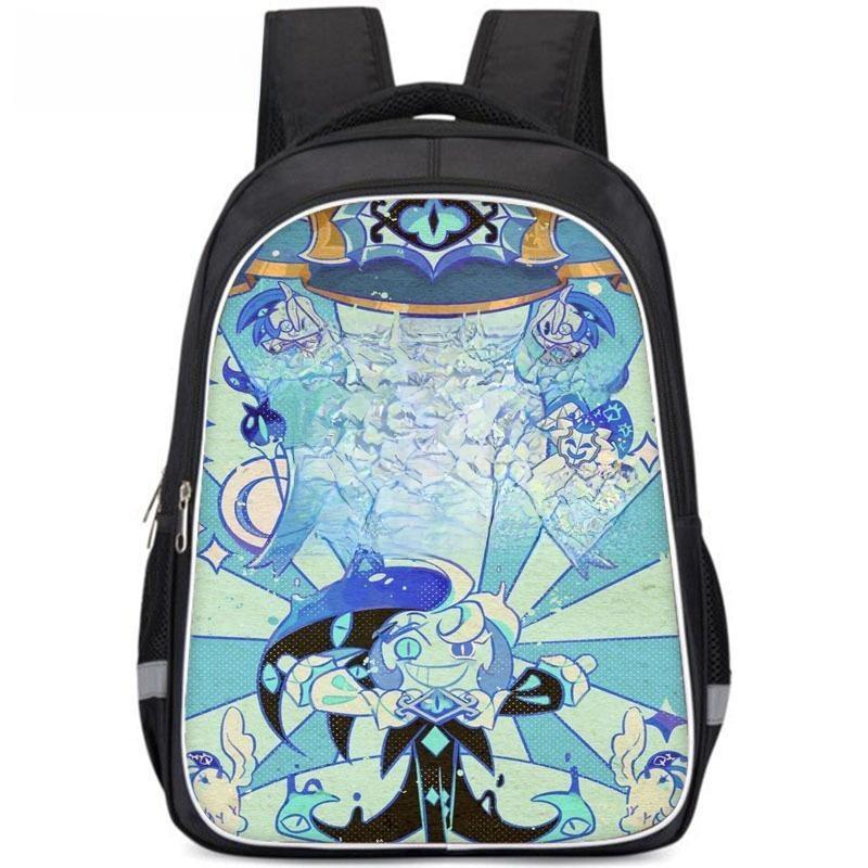 Backpack Cartoon Childrens With Cookierun Kingdom Print Design For Daily