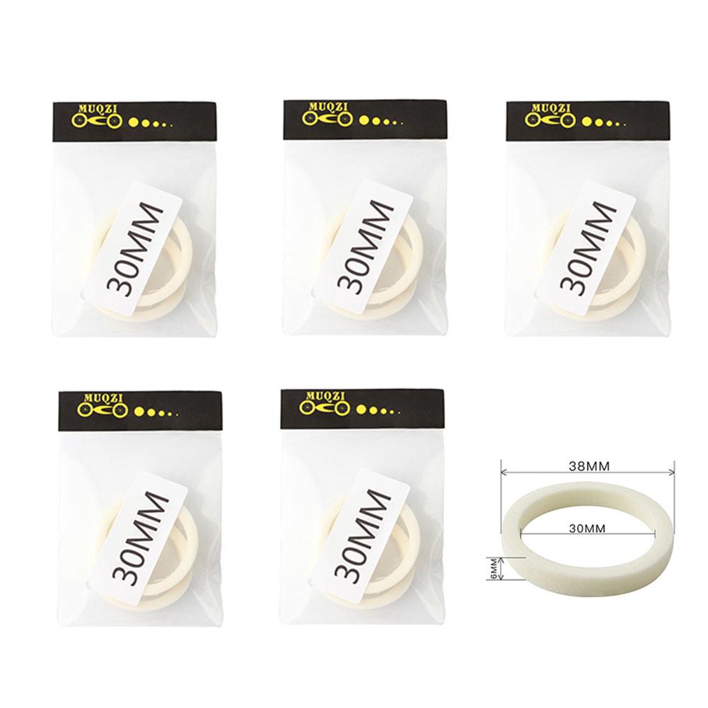 2/4/10PCS MTB Bike For Maintenance Sponge Ring Suspension For Oil Sealed Lubricating Sponge Ring Cycling Accessories