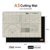 A2/A3 Cutting Mat Workbench Cut Pad Diy Handicraft Art Engraving Board Paper Carving Pad Multifunctional Craft Cutting Mat