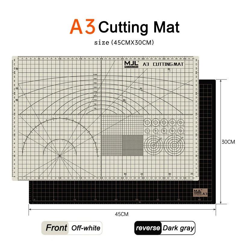 A2/A3 Cutting Mat Workbench Cut Pad Diy Handicraft Art Engraving Board Paper Carving Pad Multifunctional Craft Cutting Mat