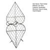 Hanging Plant Holder Heart Shape Iron Wire Succulents Holder Plant Hanger Wreath Frame Plant Grow Basket for Succulents Air Plants