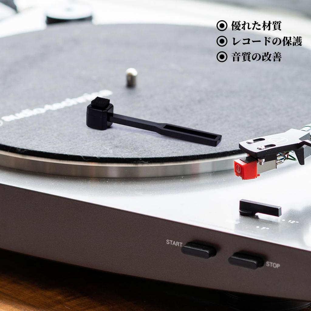 Record Needle Record Stylus Record Needle Tip Static Record Needle Dust Stylus Black Brush, Cleaner, Cleaner, Anti-Static, Cleaner, Elimination,