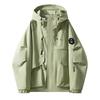 Outdoor Workwear Style Jacket Jacket for Men and Women Hooded Versatile Mountain Casual Jacket