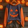 Ladies' Casual And Fashionable Color Blocked Long Sleeved Hooded Warm Shirt Loose And Comfortable Hoodie