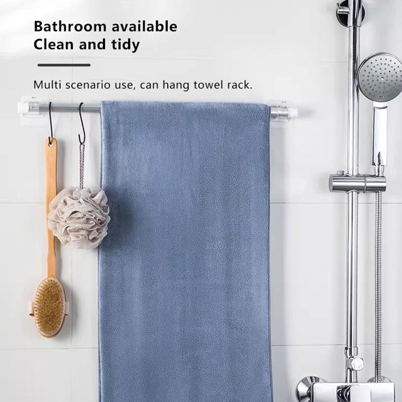 Telescopic Hook Fixing Clip For Curtains Shower Curtains Towels And Door Curtains Without Drilling