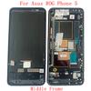 Middle Frame Housing LCD Bezel Plate Panel For Asus ROG Phone 5 ZS673KS 5S ZS676KS 5 Pro Phone Metal LCD Frame Repair Parts