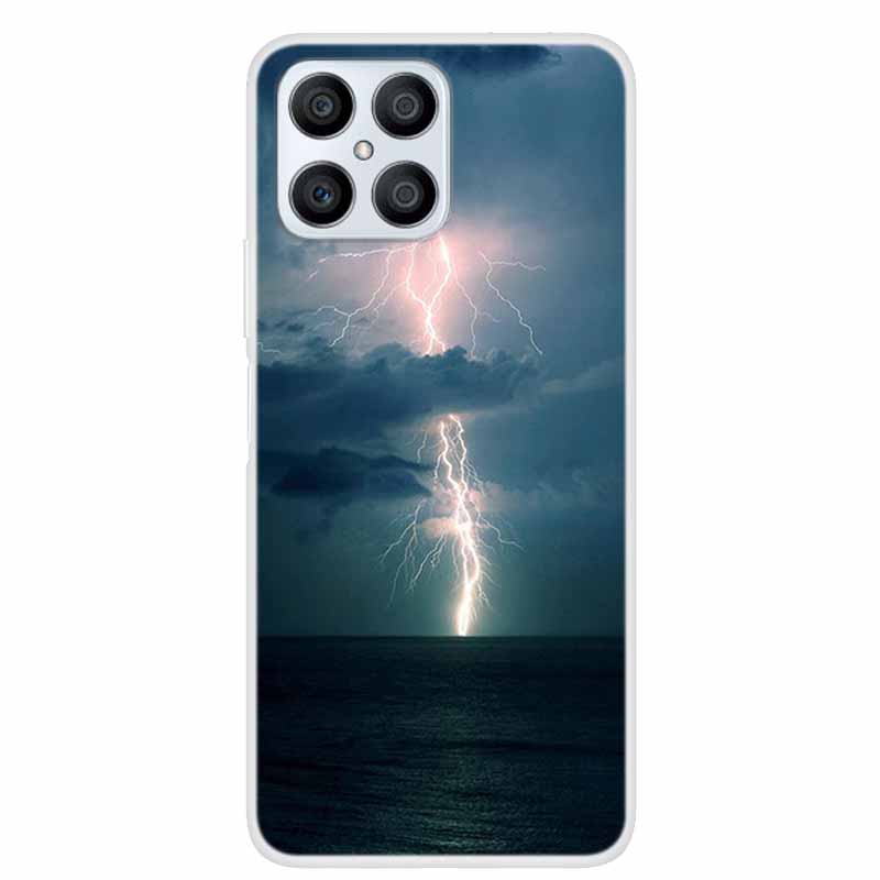 For Honor X8 4G Cases X 8 5G Clear Marble Soft TPU Silicone Back Cover For Honor X8 Phone Cases Fundas HonorX8 X 8 TFY-LX1 LX2