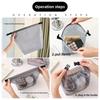 1/2pcs Large Capacity Waterproof Storage Bag Portable Travel Handbag Makeup Bags Organizer Capacity Toiletry Bag Outdoor Washbag