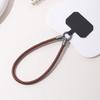 Leather Phone Charm: Anti-Drop Wrist Strap & Sturdy Lanyard for Men & Women