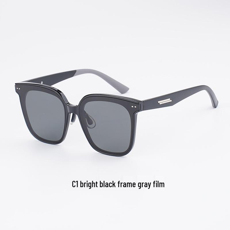 TR Large Frame Nylon Polarized Sunglasses: Unisex UV Protection, High-End Style