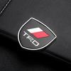 Styling Auto 3D Metallo Scudo Portiera Auto Emblema Badge Carrozzeria Auto Adesivo Per TRD TOYOTA Crown Reiz Corolla Prada Yaris Vitz Camry GT86