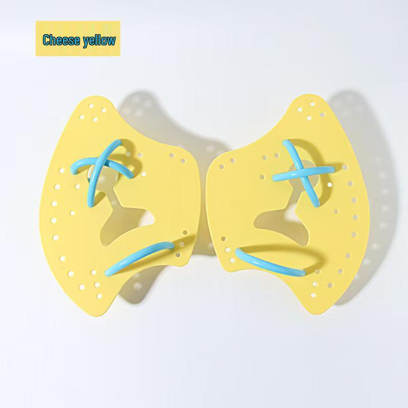 Axe-Style Sculling Hand Paddles for Adult and Child Swimming Training