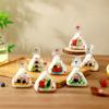 100 Buc Pungi Drăguțe de Ambalare pentru Onigiri Triunghiular cu Desene Animate, Pungă pentru Alge Marine, Formă pentru Sushi, Accesorii Sushi Bento, Pungă pentru Onigiri cu Alge Marine, Pungă pentru Sushi