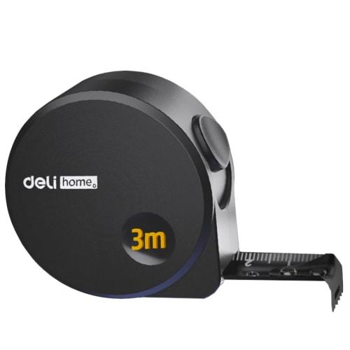 

Deli Steel Tape Measure, 3m x 16mm, Large, Easy-to-Read Graduations, Prevents Hand Tear, High Precision, High-Hardness Engineering Tape Measure, Water