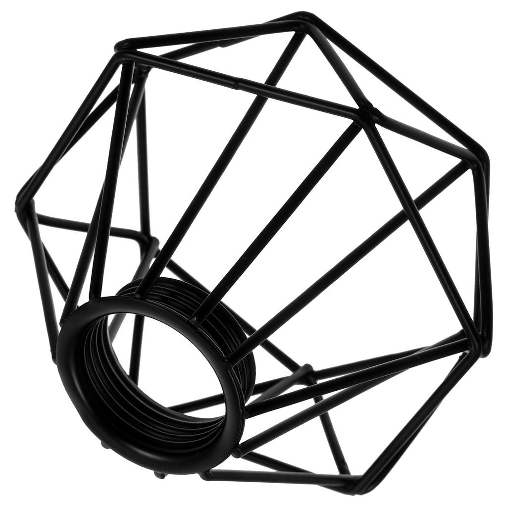 Hollow-Out Shape Lamp Shade Retro Light Shade Chandelier Cover Rustic Hollow Metal Lampshade Pendant Light Cover