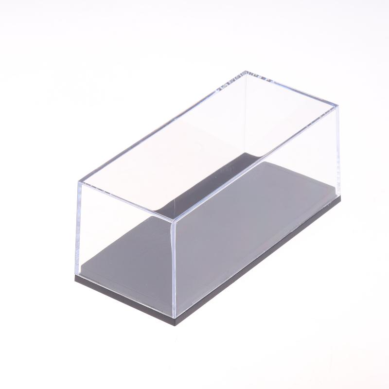 1/5Pcs Acrylic Dust-Proof Showcase & Storage Organizer Box For Minigt 1/64 Diecast Model Car Display Case With Cover