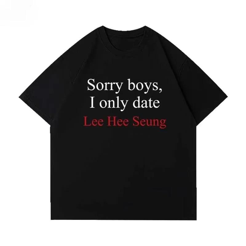 

Summer Kpop Korean Support Clothes The Same Printed Graphic Tshirts for Women Fans Gifts As Those By Riku Nishimura Streetwear 4XL
