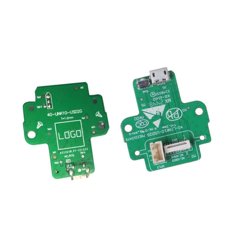 USB Charging Port Replacement Circuit Board for Link 10 Speaker Repair 40-LINK10-USD2G Parts, Green
