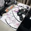 E-sports Pretty NieR:Alfombrilla de ratón Automata 2B Alfombrilla de goma grande para mesa Alfombrilla de ratón para juegos de PC Alfombrilla para escritorio de portátil Alfombrilla antideslizante para teclado de ordenador