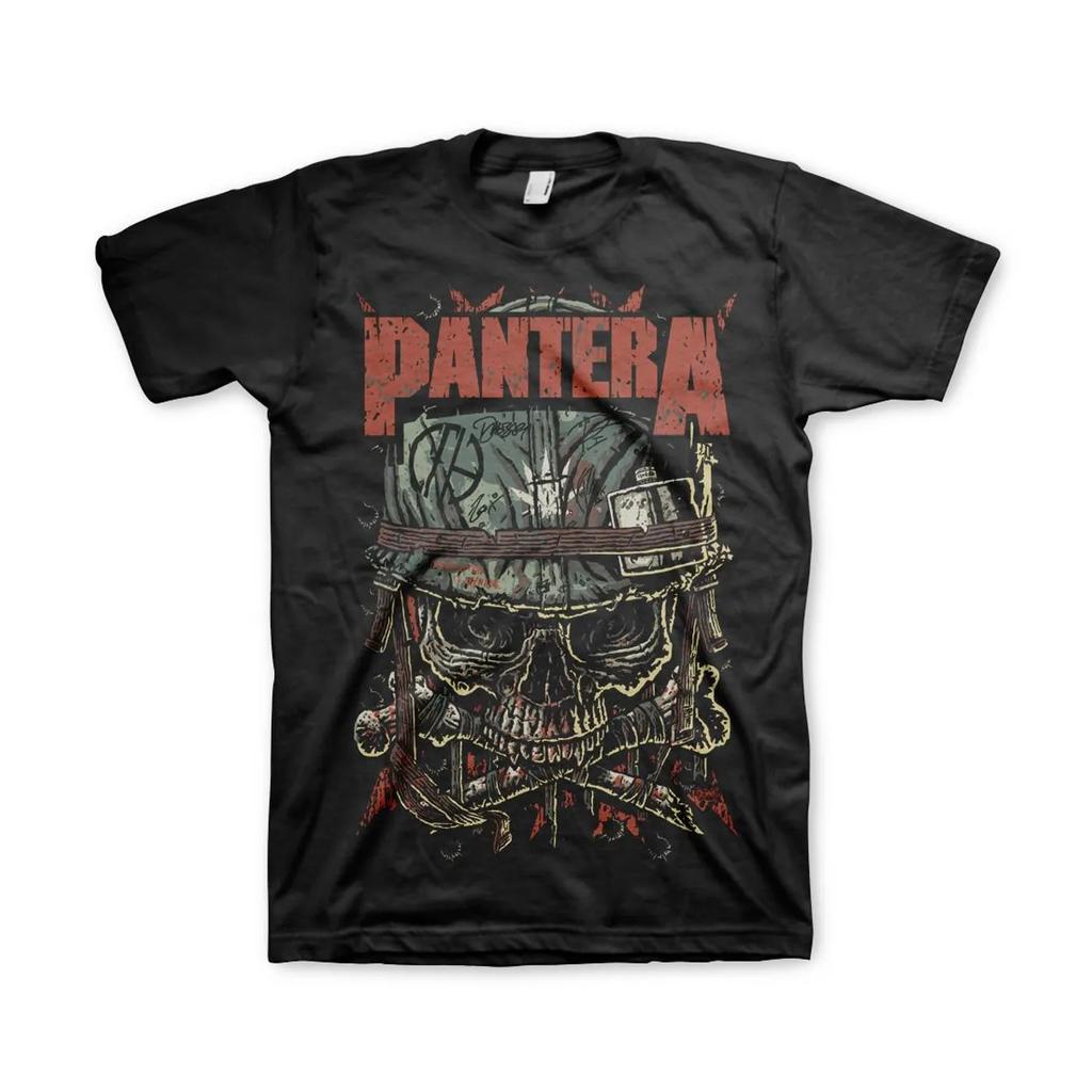 American Heavy Metal Band Pantera Poster Graphic Print Tshirt Men Women Crewneck Cotton Tee New  Harajuku Fashion Oversized Top