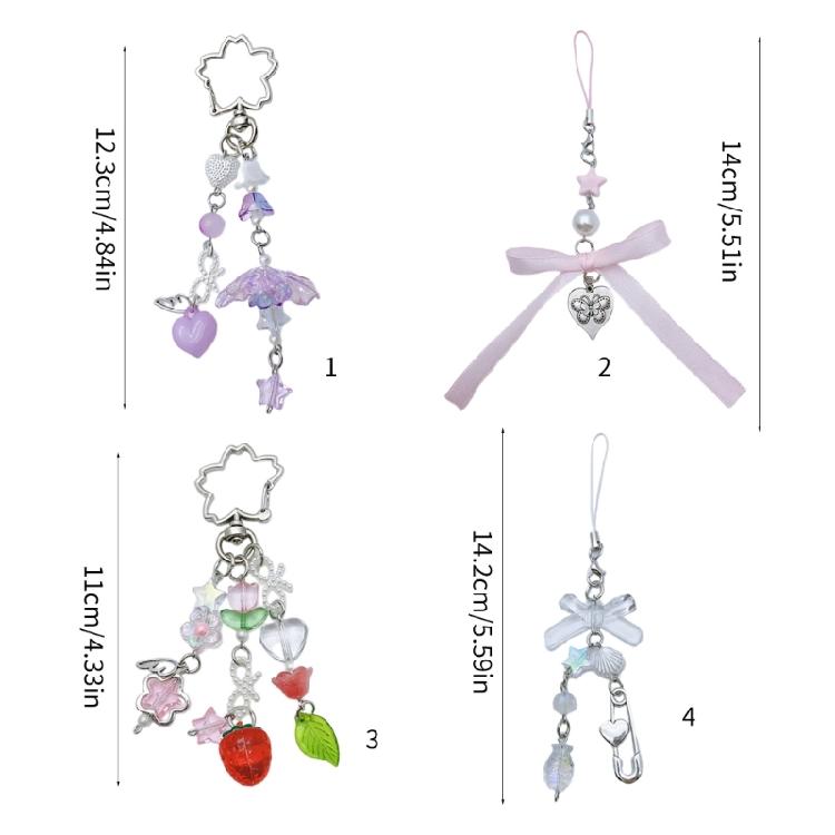 Fünfzackige Sternanhänger Anhängeetiketten Acryl Schleife Lanyard Schlüsselanhänger Schmuck