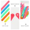 50 Pcs Splicing Strip Learning Children Math Playthings Geometry Shape Chips Math Manipulatives Learning Triangle Teaching Plastic