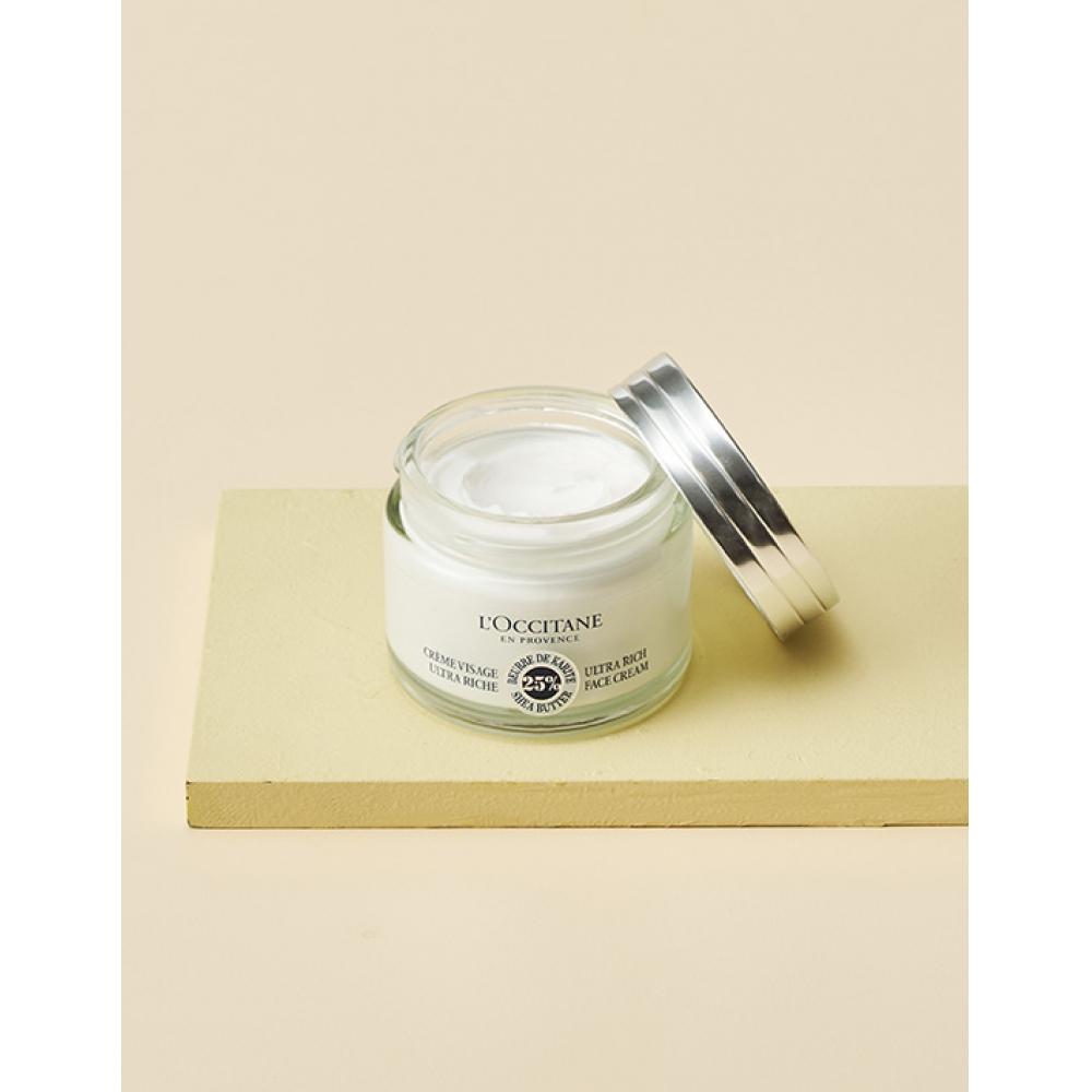 

L Occitane Shea Butter Ultra Rich Face Cream 50 мл